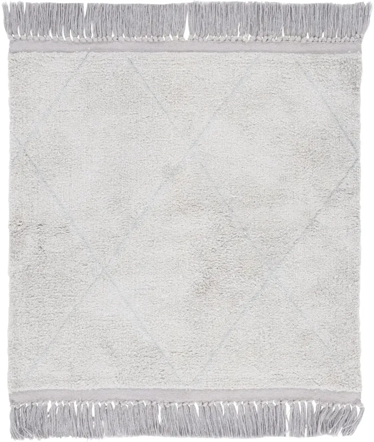 EASY CARE 213 GREY 6' x 6' Square Square Rug