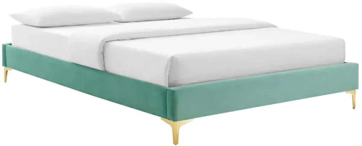 Sutton King Performance Velvet Bed Frame