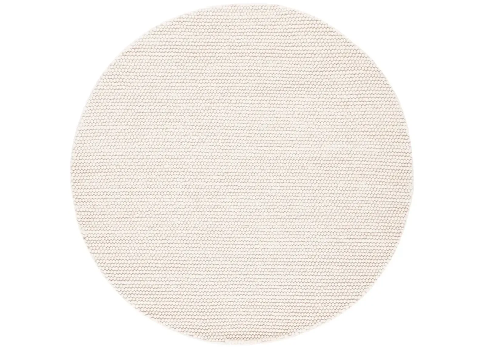 NATURA 220 IVORY 4' x 4' Round Round Rug