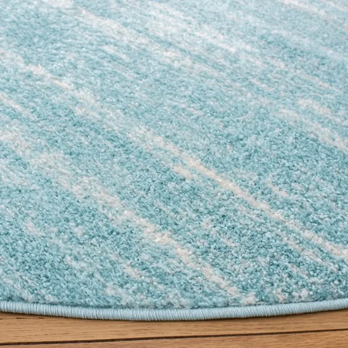 ADIRONDACK 113 AQUA  10' x 10' Round Round Rug