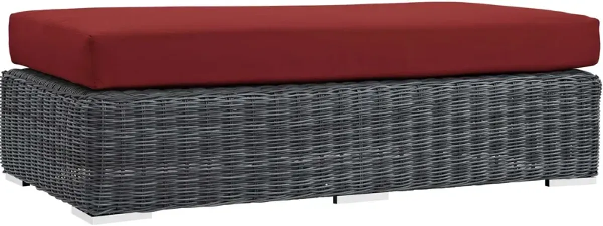 Summon Outdoor Patio Sunbrella® Rectangle Ottoman