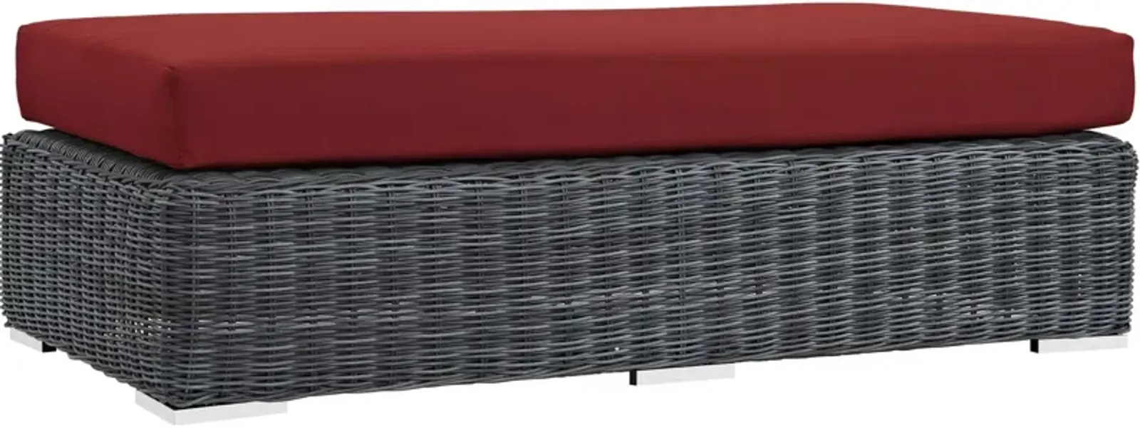 Summon Outdoor Patio Sunbrella® Rectangle Ottoman