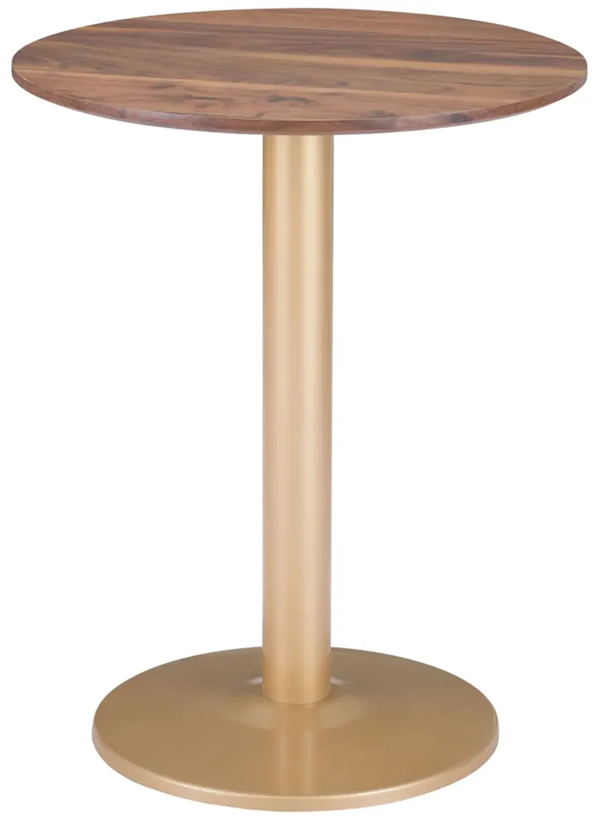 Alto Bistro Table Brown & Gold