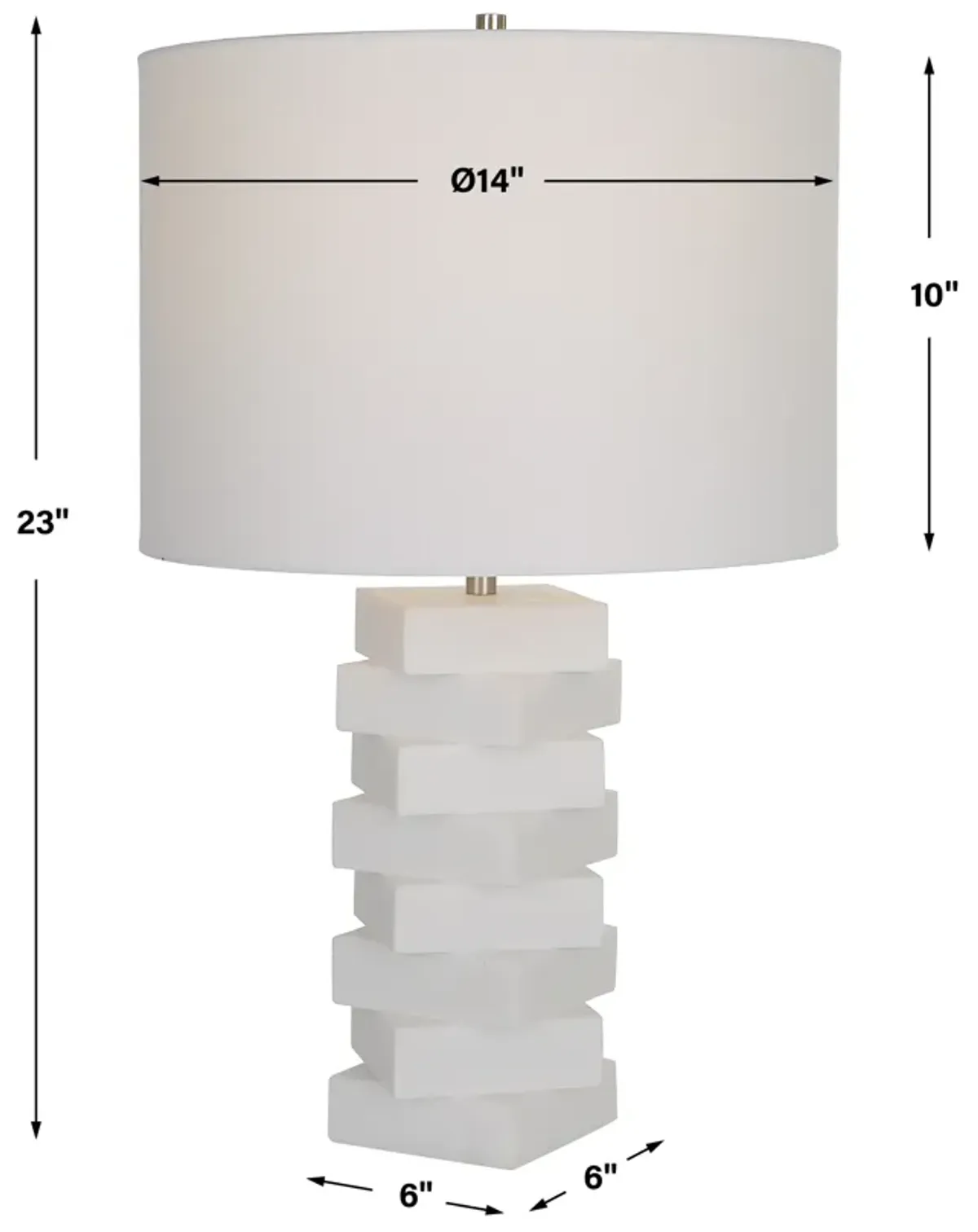 Ascent Geometric Table Lamp