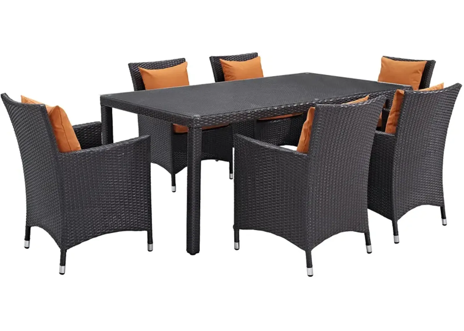 Convene 7 Piece Outdoor Patio Dining Set