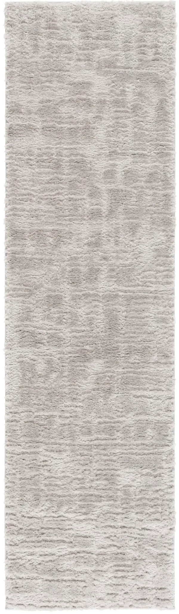 SEATTLE SHAG 909 LIGHT GREY  2'-3' x 8' Runner Rug