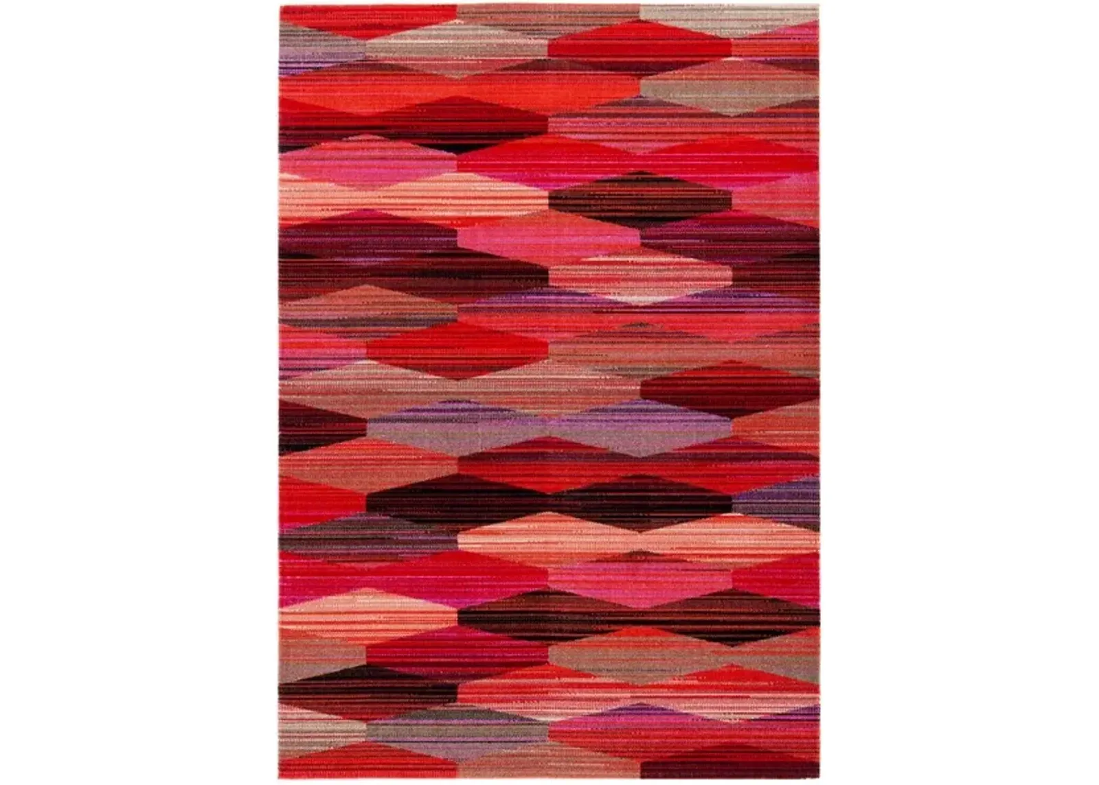 MONTAGE Collection MTG301Q-9 Red / Fuchsia 9' X 12'