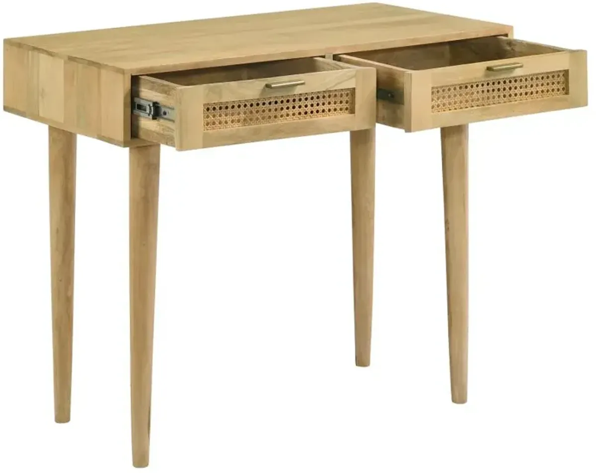 Abbey 2-Drawer Accent Writing Desk