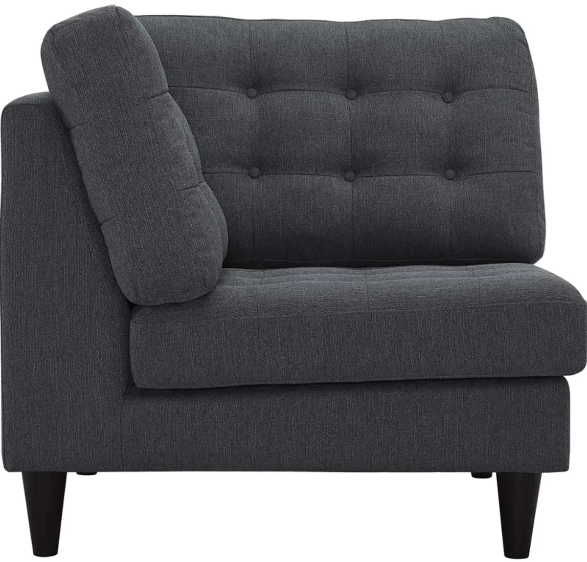 Empress Upholstered Fabric Corner Sofa