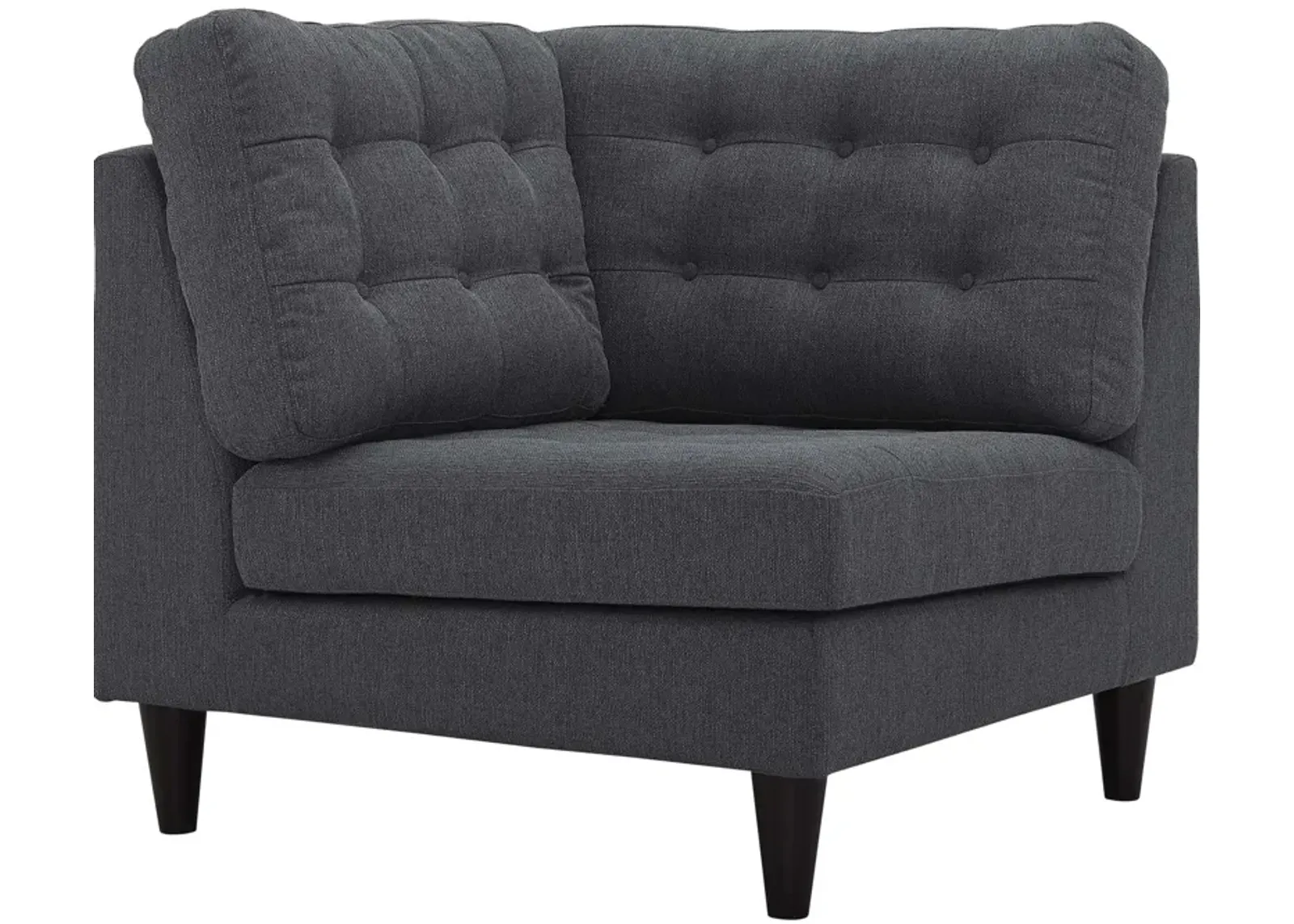 Empress Upholstered Fabric Corner Sofa