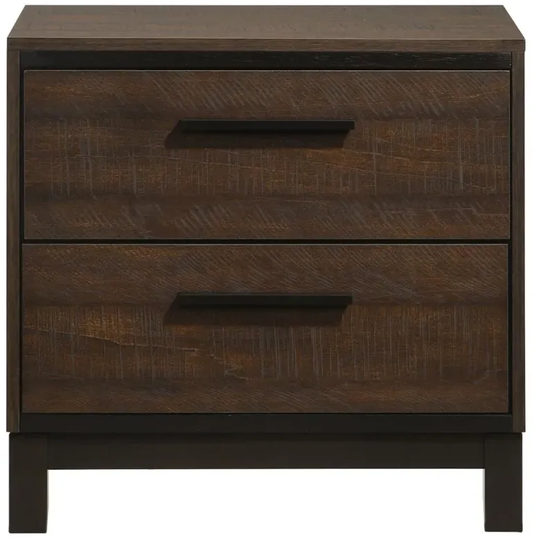 Alexandria 2-Drawer Nightstand 