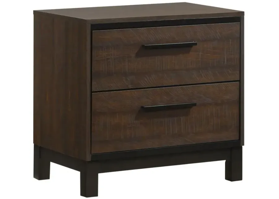 Alexandria 2-Drawer Nightstand 