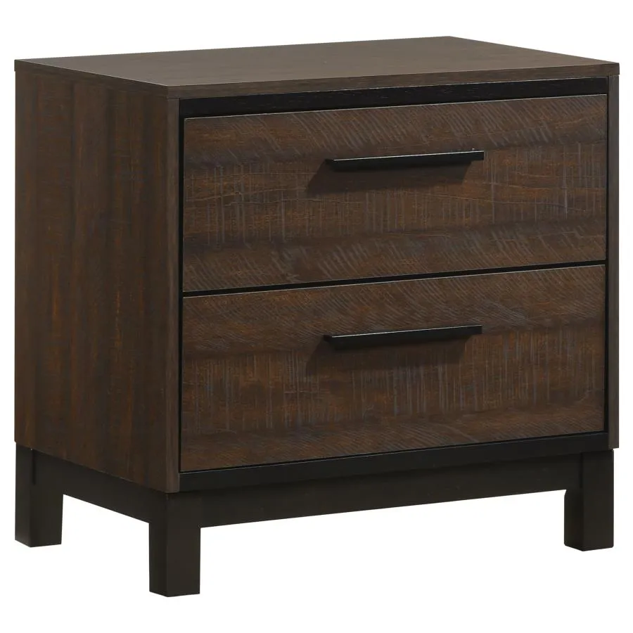 Alexandria 2-Drawer Nightstand 