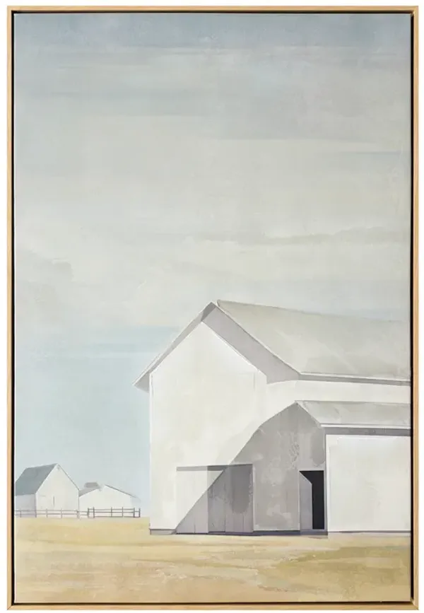 Gable Framed Painting