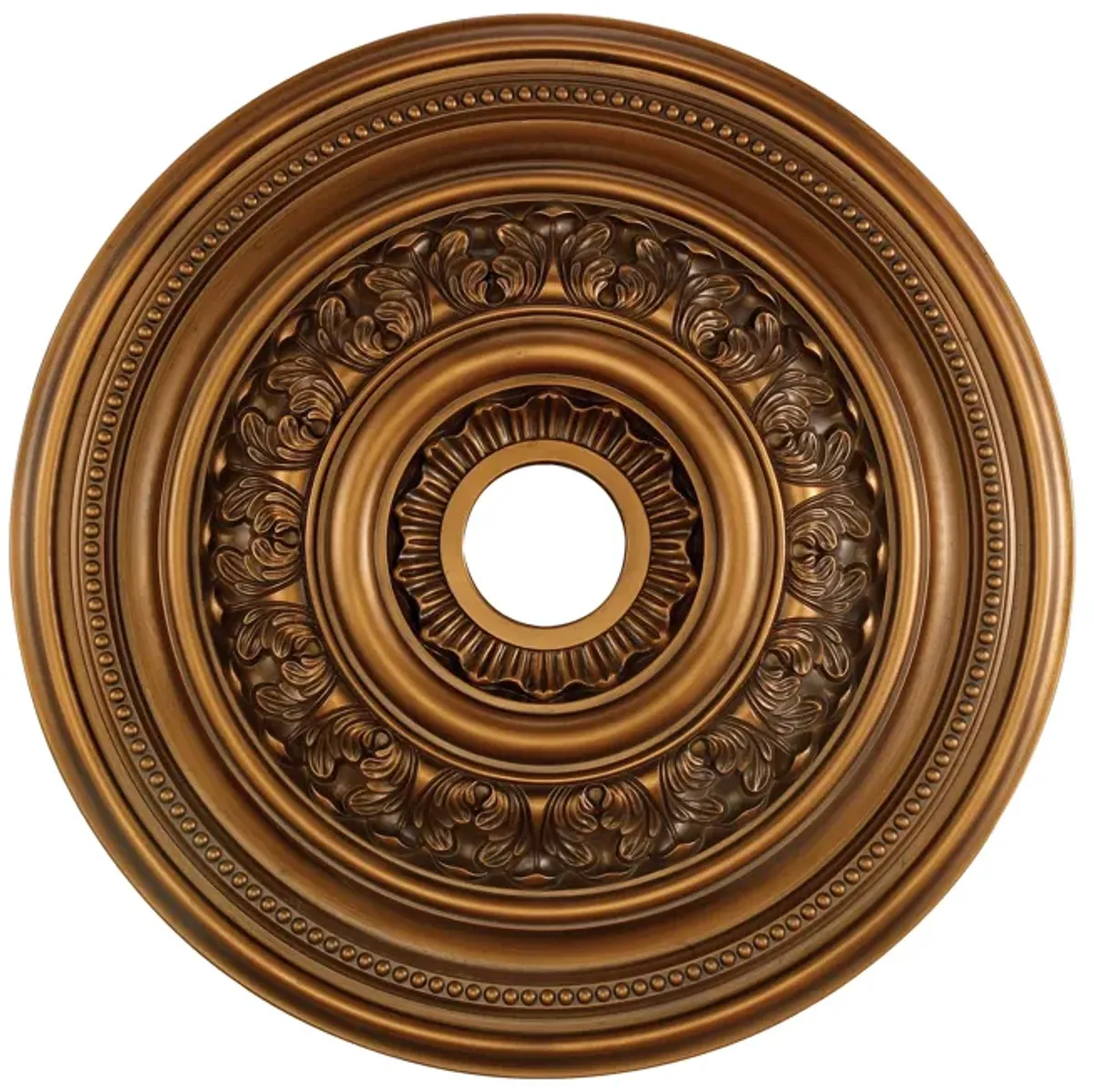 English Study 24'' Wide Medallion - Antique Bronze