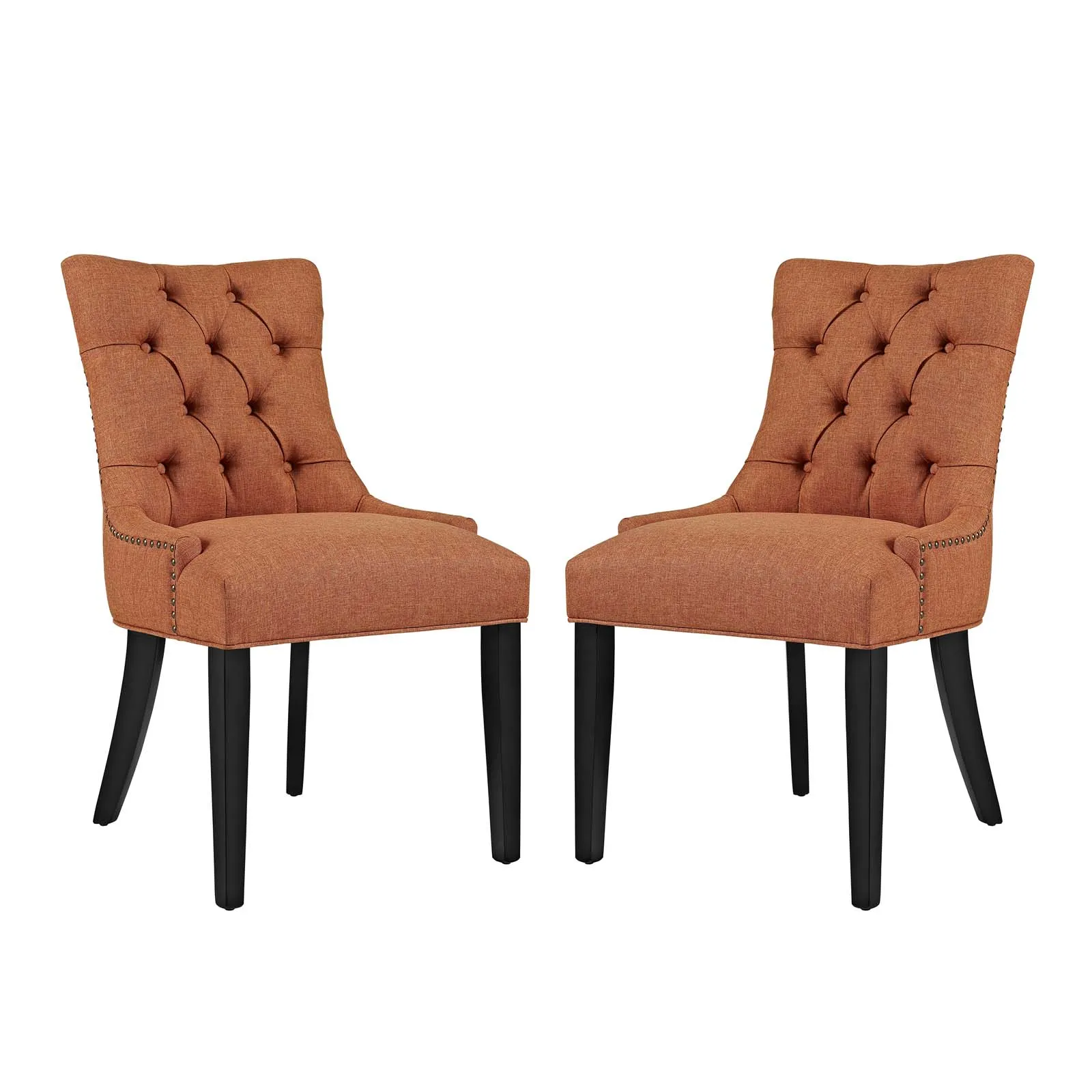 Regent Dining Side Chair Fabric Set of 2