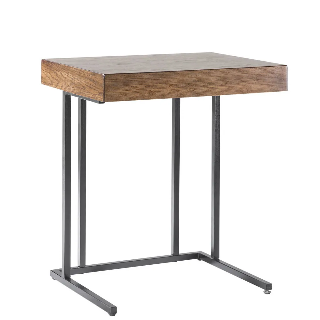 INK+IVY Wynn Pecan Pull Up Table