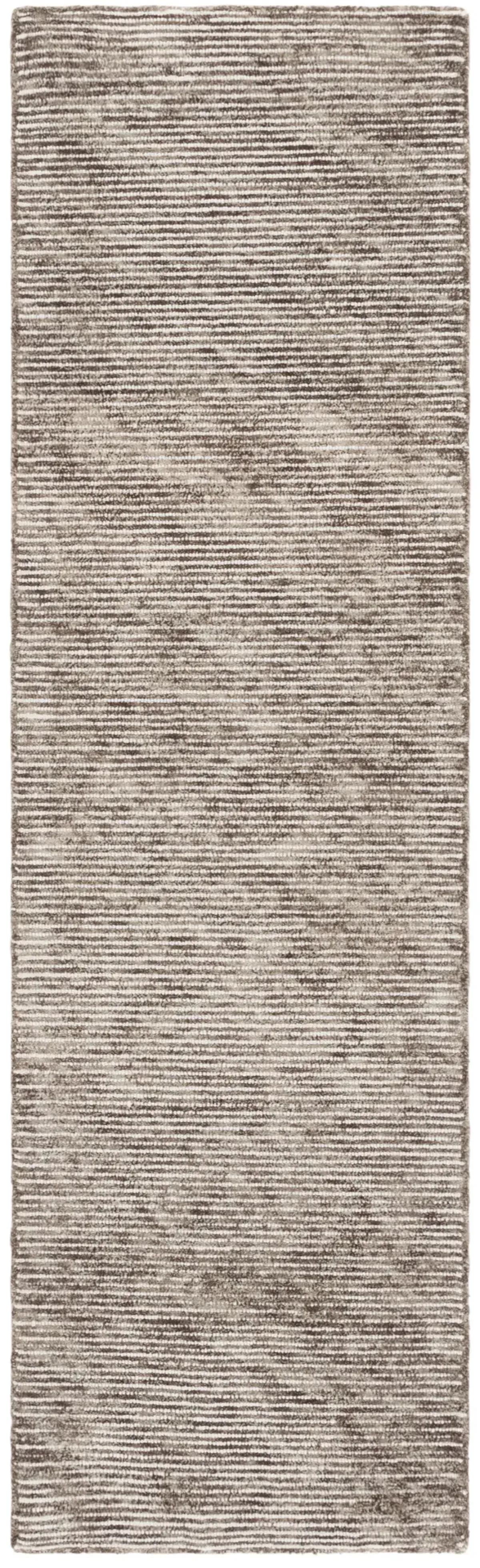 EBONY 950 BROWN  2'-3' x 8' Runner Rug