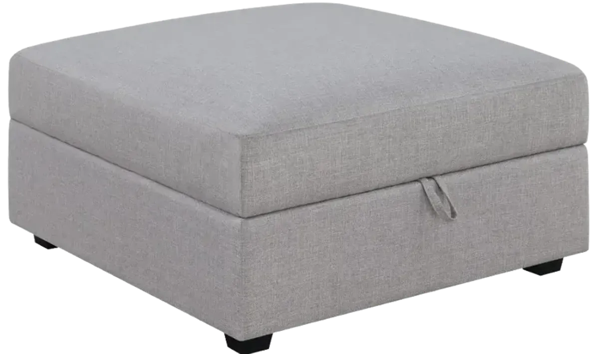 Shaylyn Upholstered Square Storage Ottoman