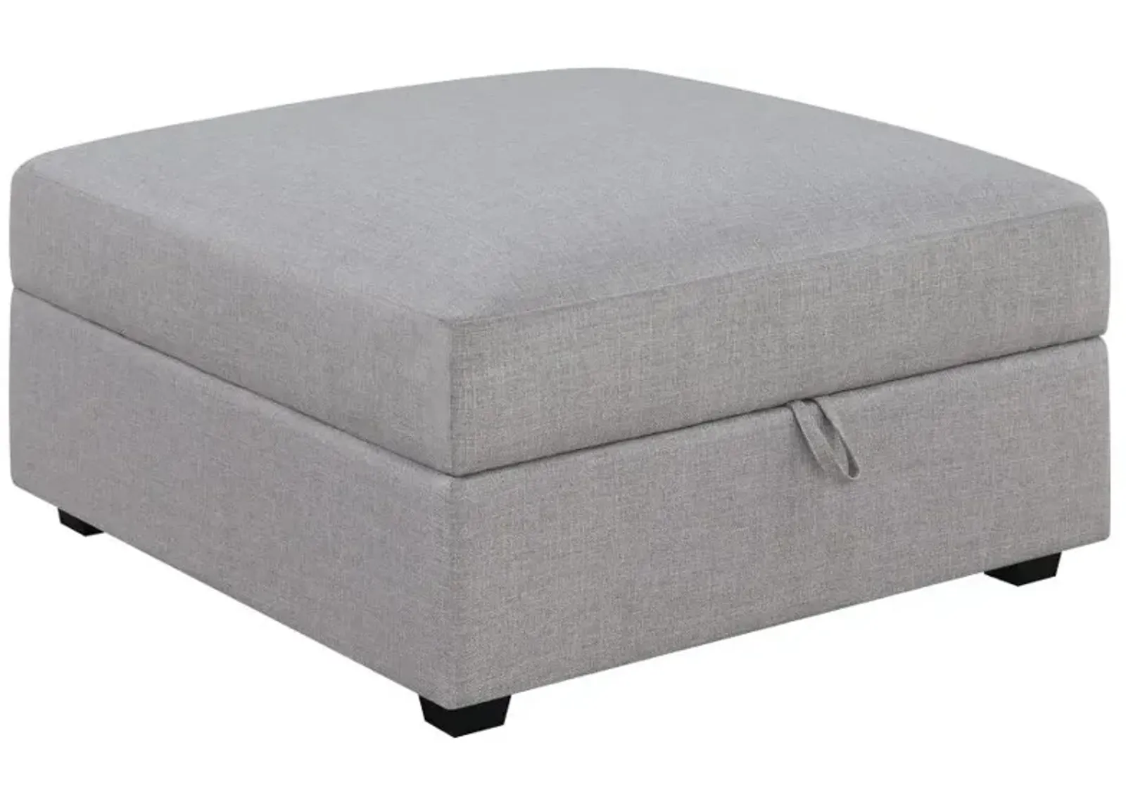 Shaylyn Upholstered Square Storage Ottoman