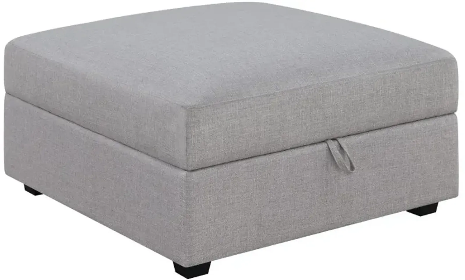 Shaylyn Upholstered Square Storage Ottoman