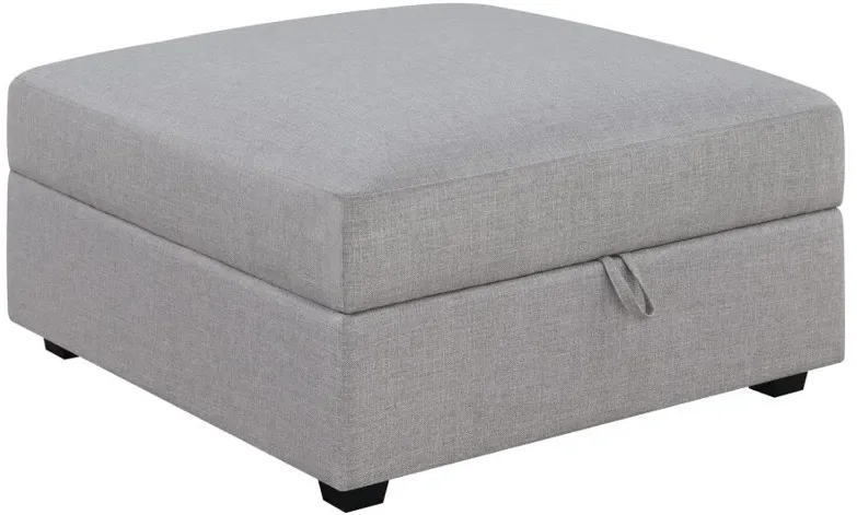 Shaylyn Upholstered Square Storage Ottoman