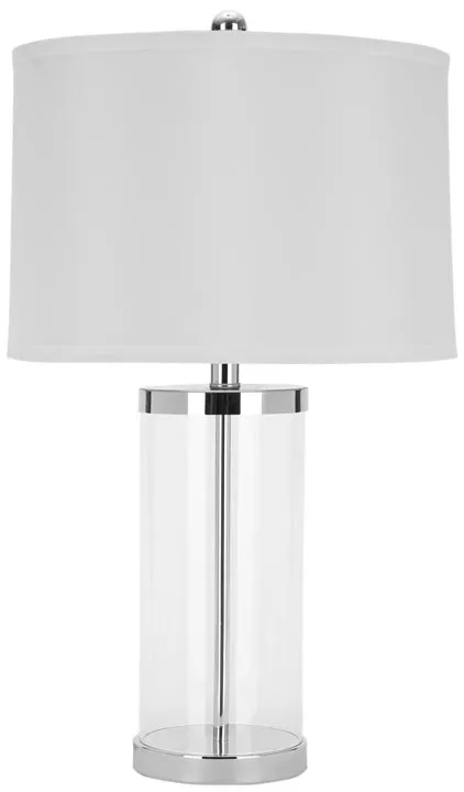 Jeanie Glass Cylinder Lamps - Set of 2