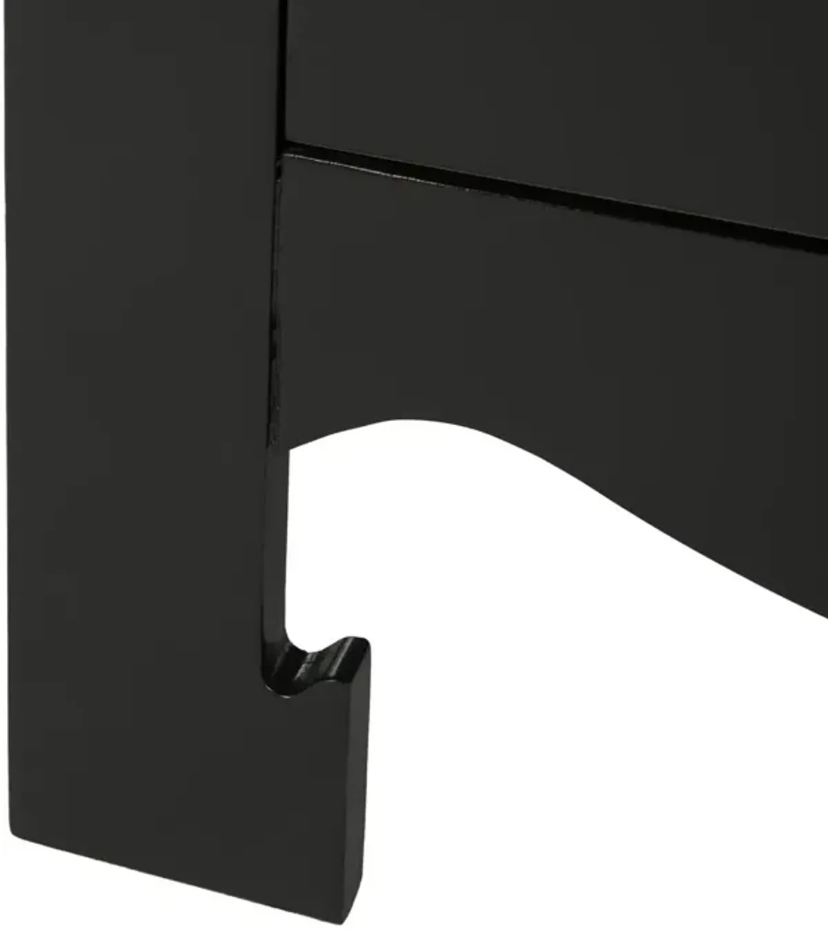 NERO 3 DRAWER NIGHTSTAND