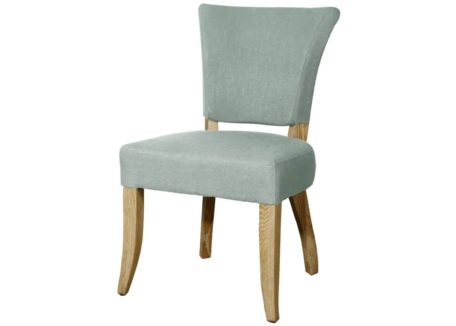 Austin Fabric Dining Side Chair, Soft Blue (Set of 2)