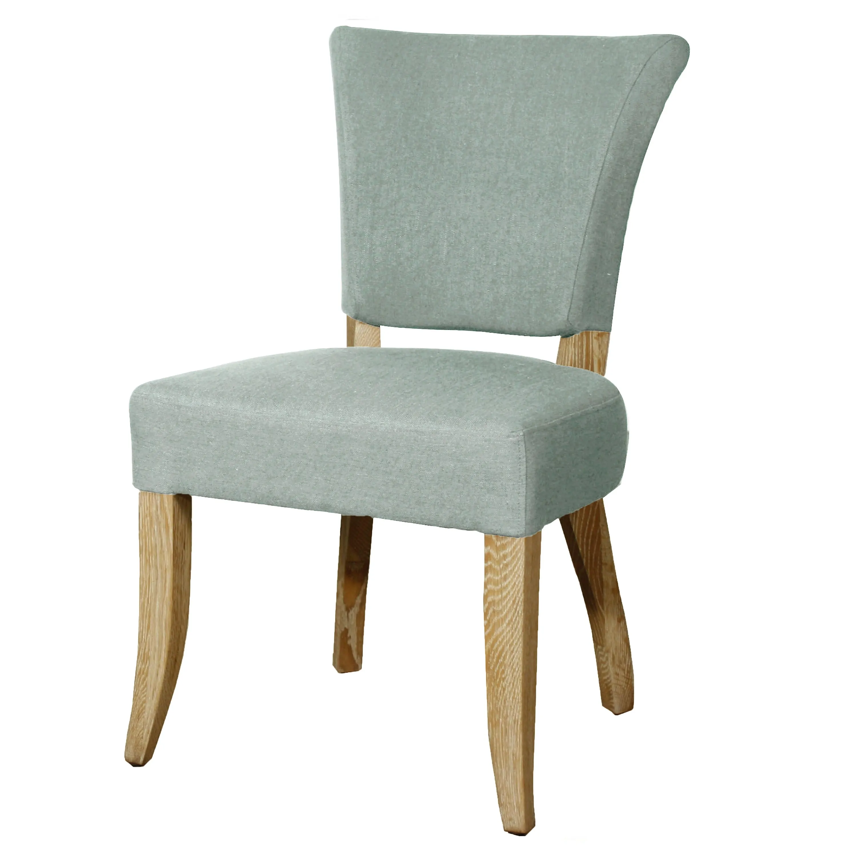 Austin Fabric Dining Side Chair, Soft Blue (Set of 2)