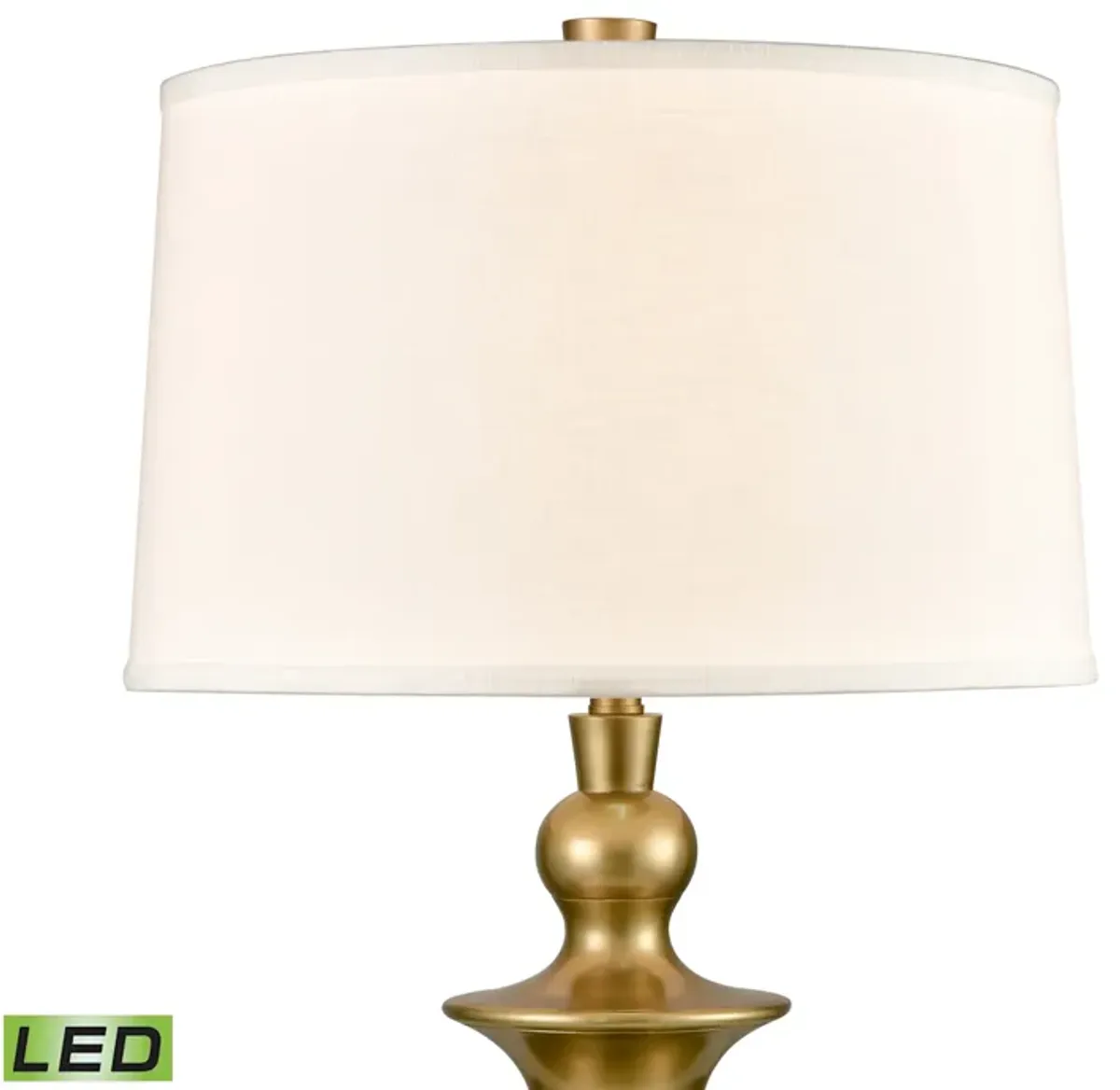 Depiction 32'' High 1-Light Table Lamp - Gold - Includes LED Bulb