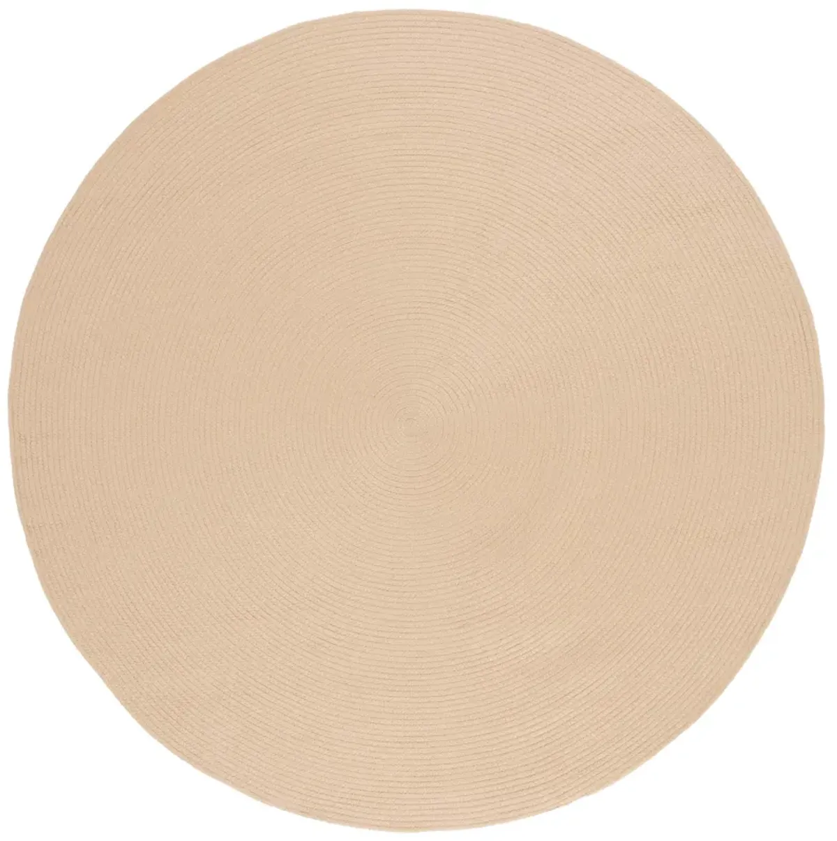 BRAIDED Hand Woven 3' x 3' Round area rug