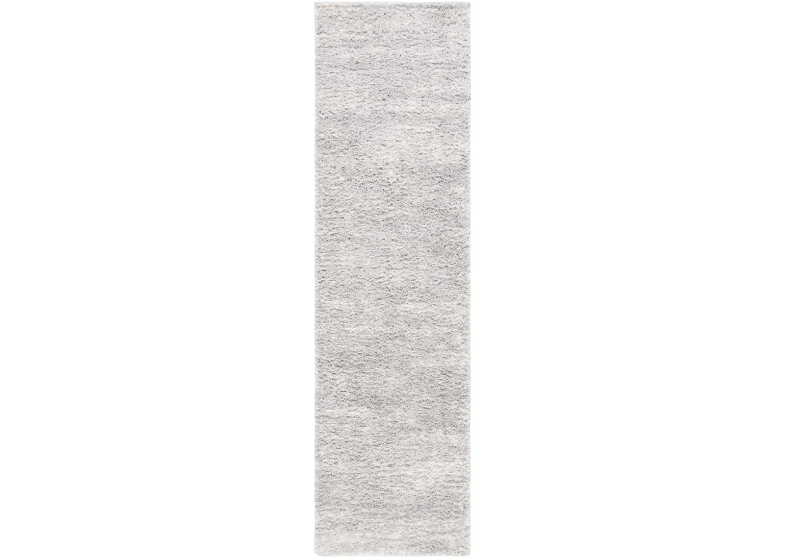 BERBER SHAG 563 GREY  2'-3' x 10' Runner Rug