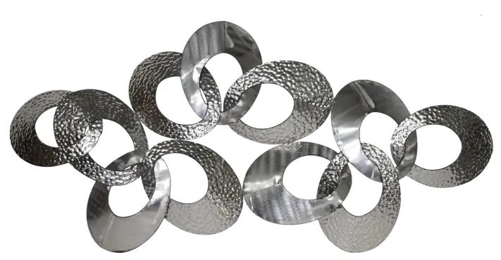 Looped Metal Wall Décor