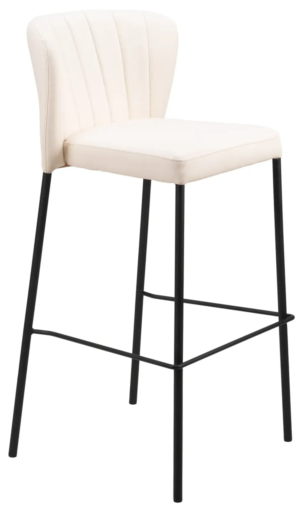 Linz Barstool (Set of 2) Cream