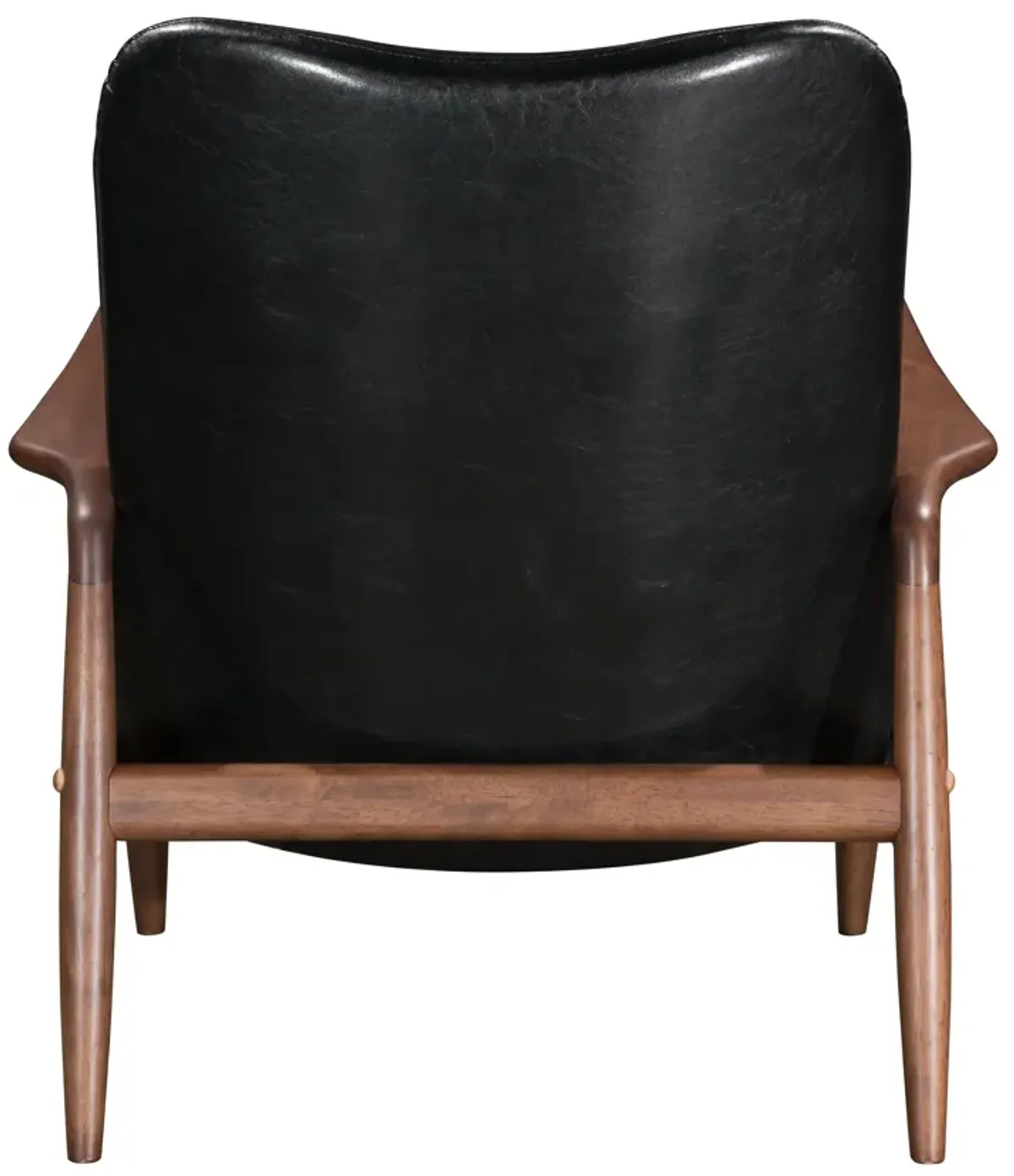 Bully Lounge Chair & Ottoman Black