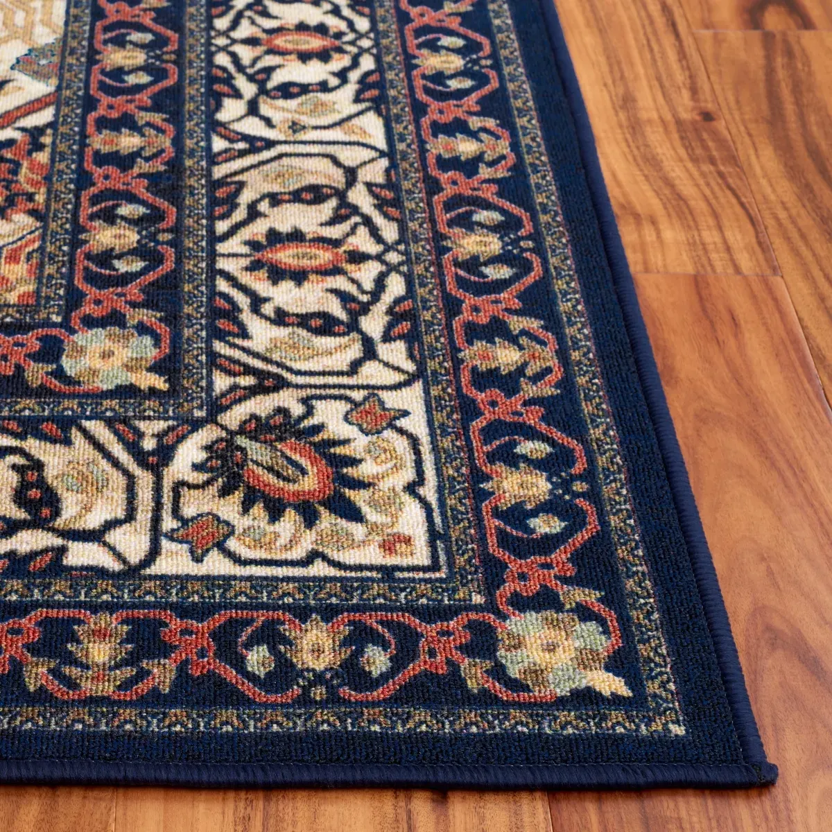 JOURNEY 105 NAVY  6'-7' x 6'-7' Square Square Rug