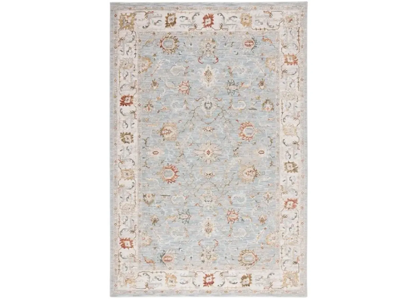 HAMILTON 102 Blue 8' X 10' Large Rectangle Rug