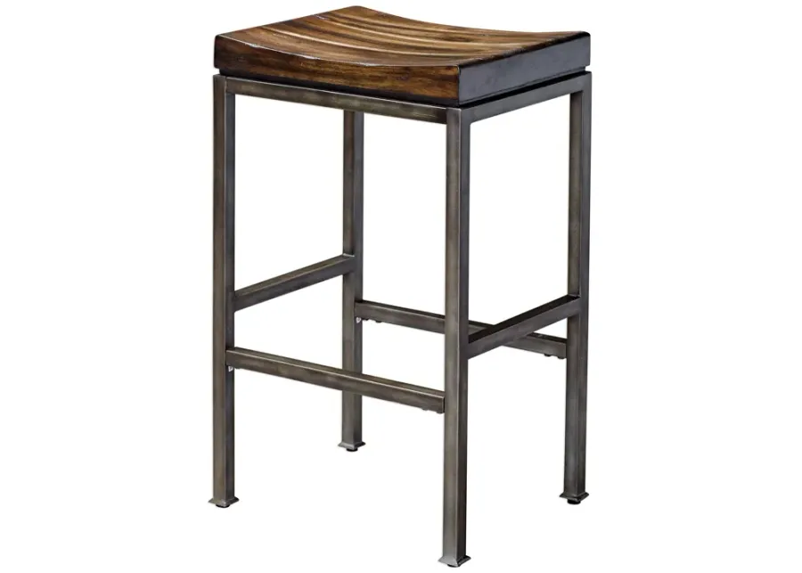 Beck Industrial Bar Stool