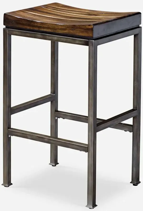 Beck Industrial Bar Stool