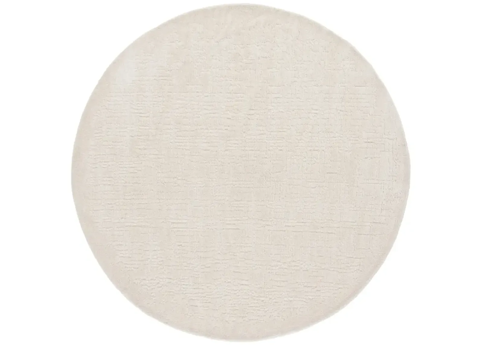 AUDREY 112 IVORY 6' x 6' Round Round Rug