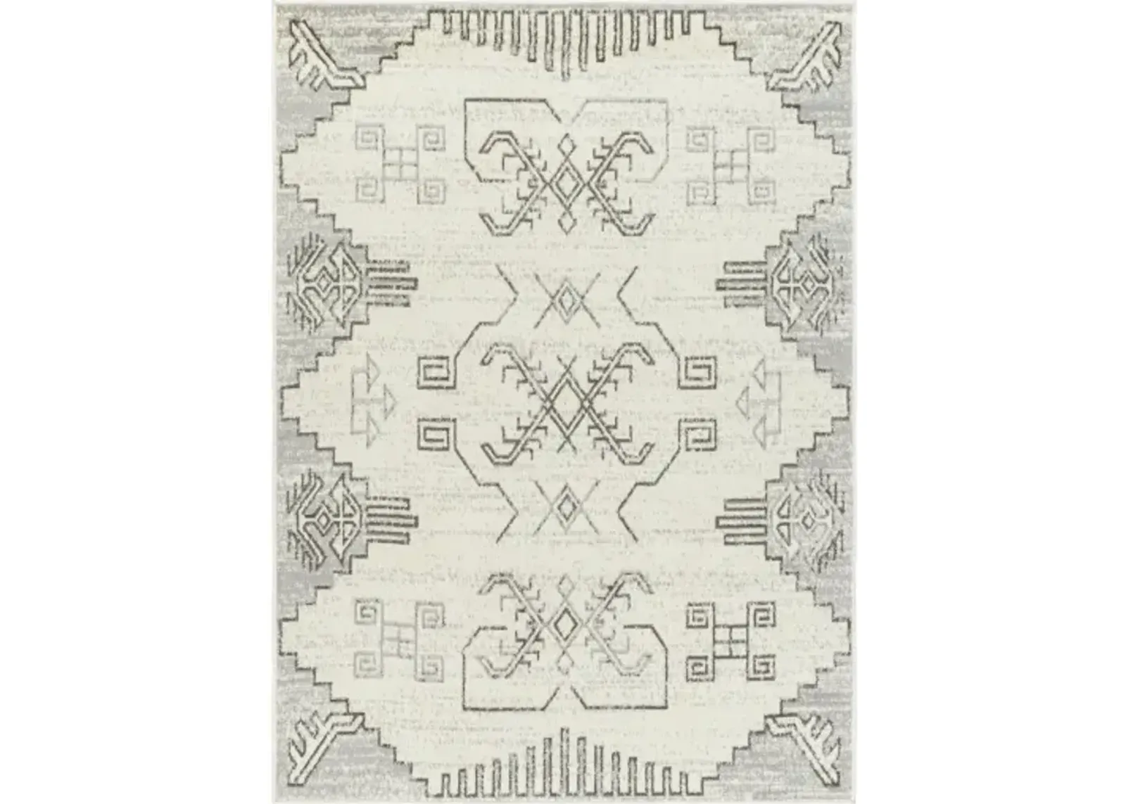 Pisa PSS-2360 6'7" x 9' Machine Woven Rug