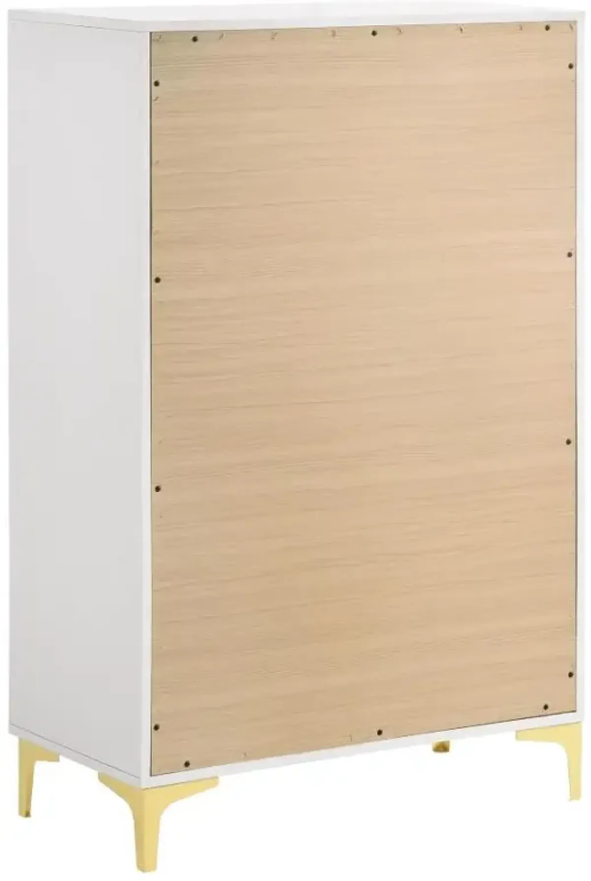 Kendall 5-drawer Chest White