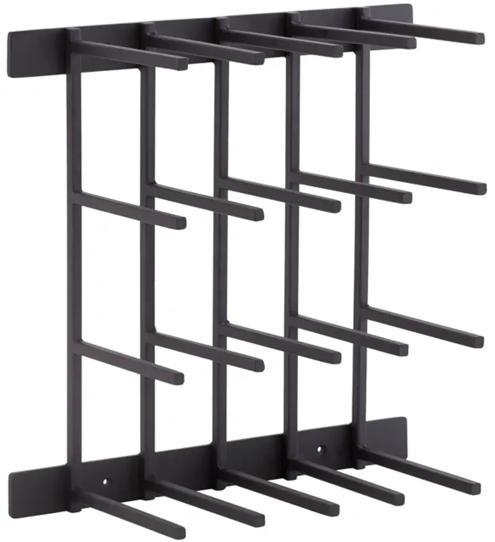 Iron Wine Rack with Joni Finish