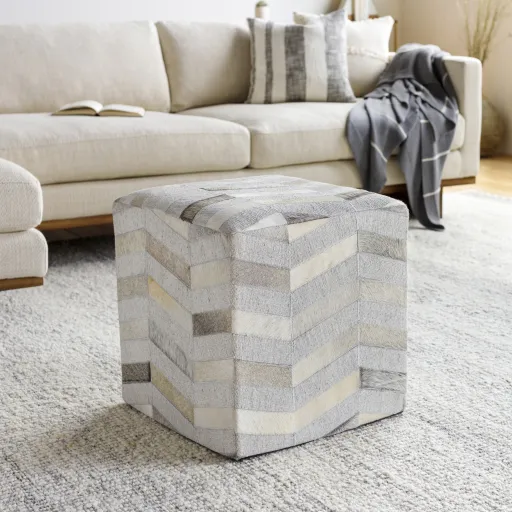 Medora 18"H x 18"W x 18"D Pouf