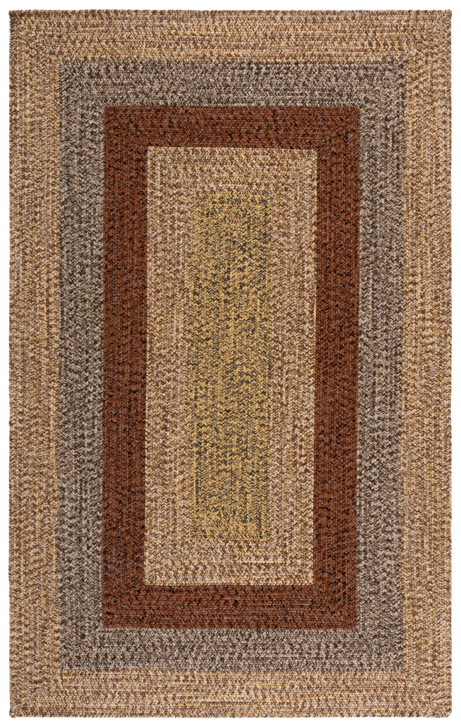 BRAIDED Hand Woven 8' x 10' area rug