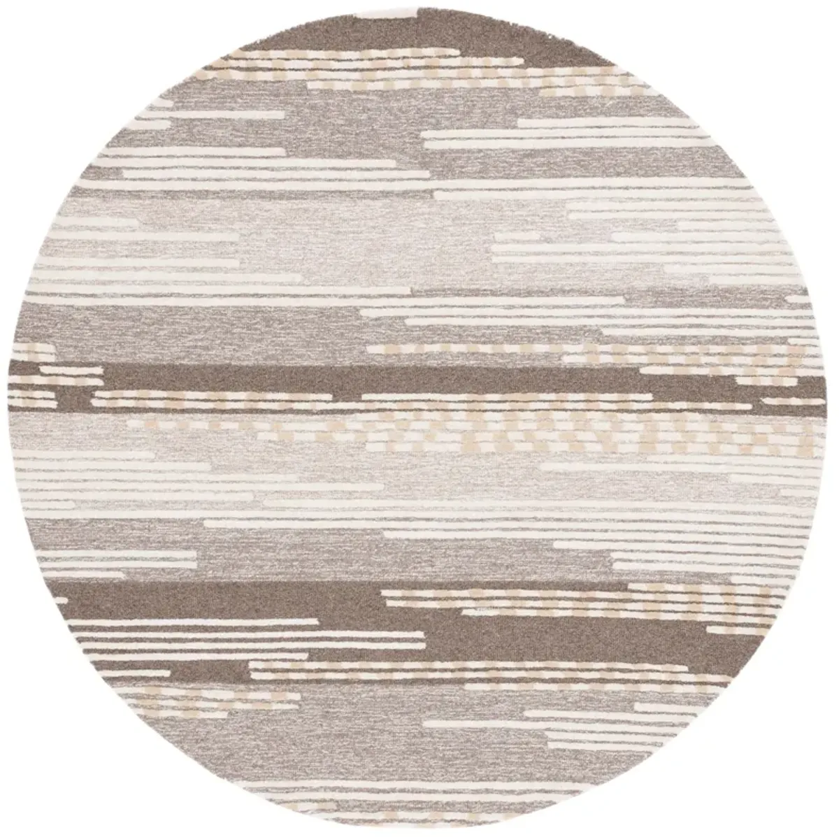 MARTHA STEWART Hand Tufted 6' x 6' Round area rug