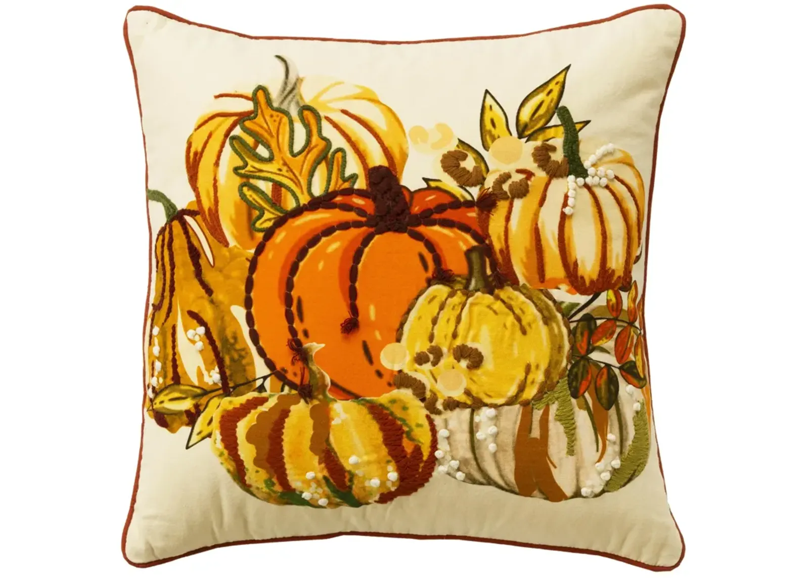 HARVEST 2022 Pumpkin Orange Pillow