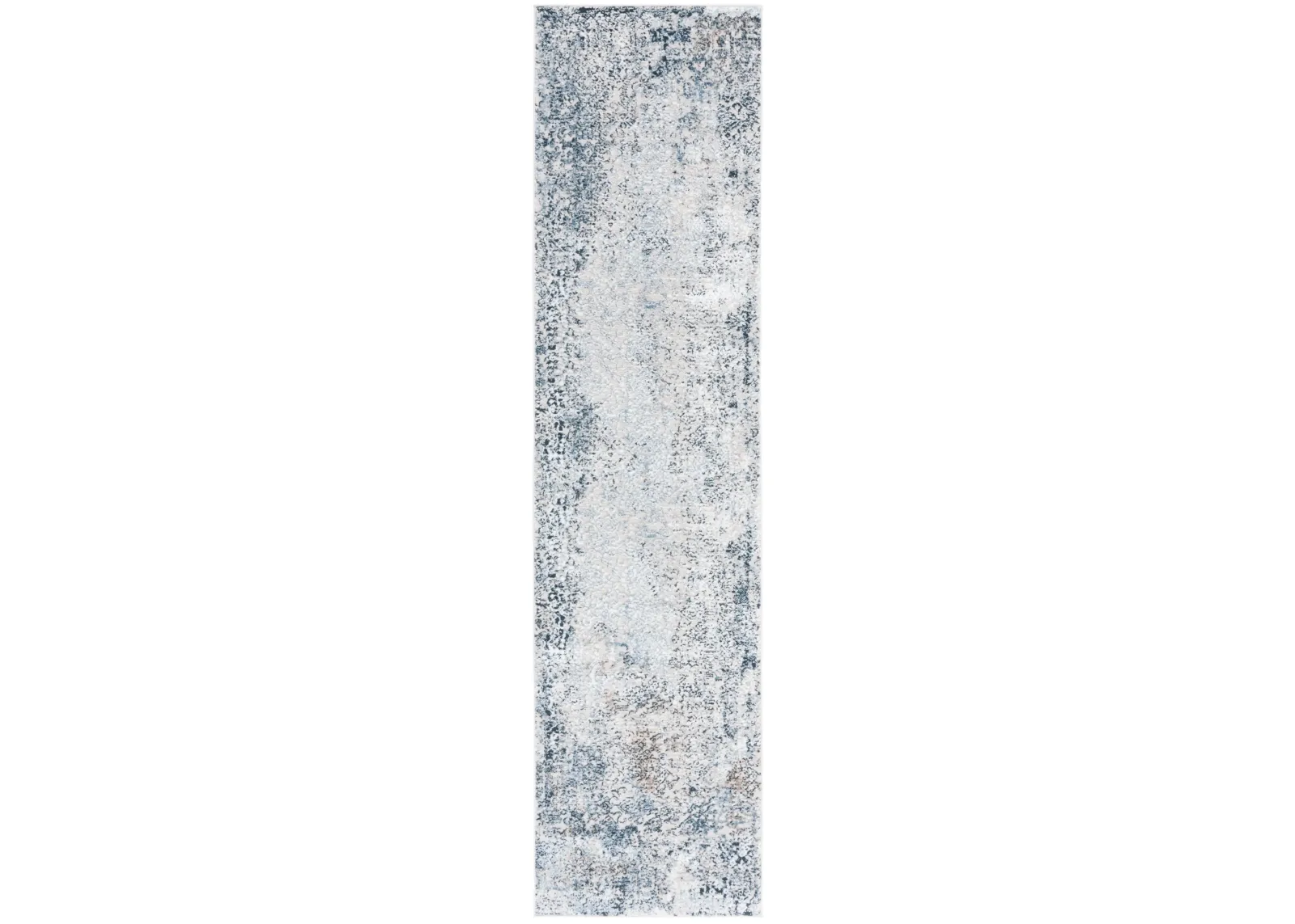 PARKER 118 BLUE  2' x 8' Runner Rug