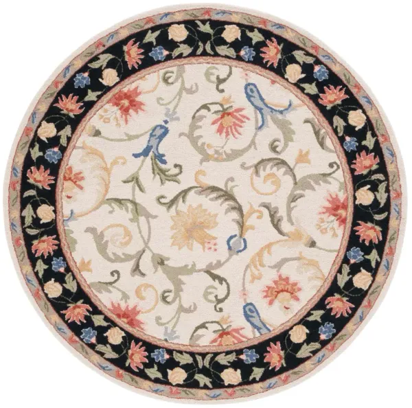 CHELSEA Hand Tufted 5'-6' x 5'-6' Round area rug